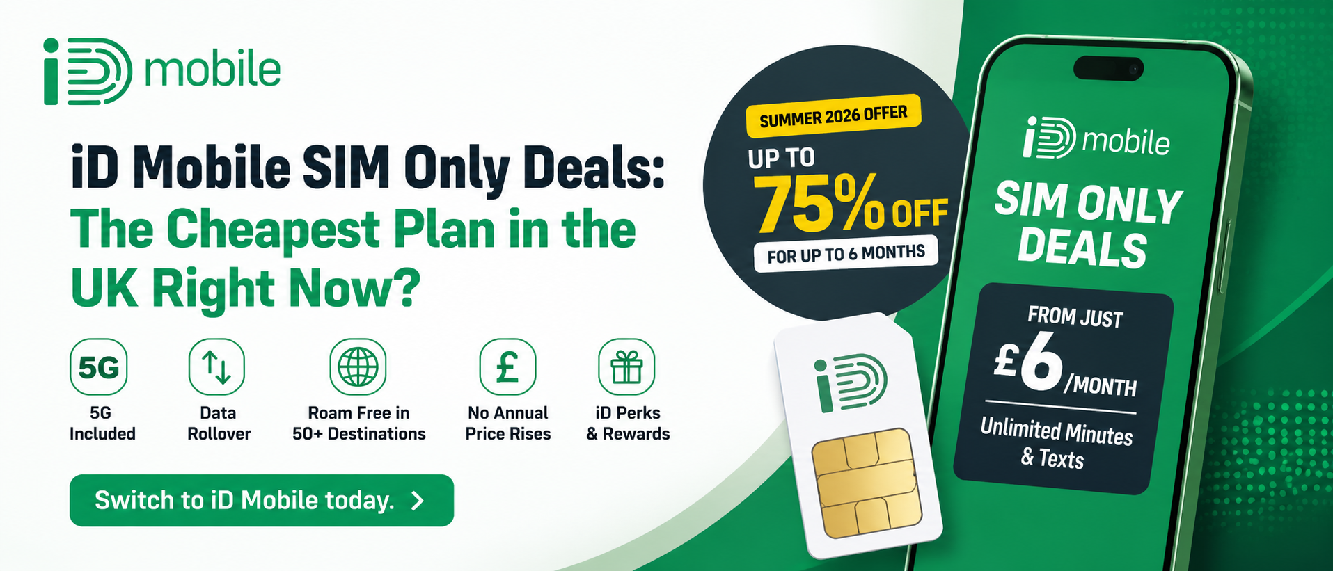 ID Mobile SIM Only Deals: Is This The Cheapest Plan In The UK Right Now?