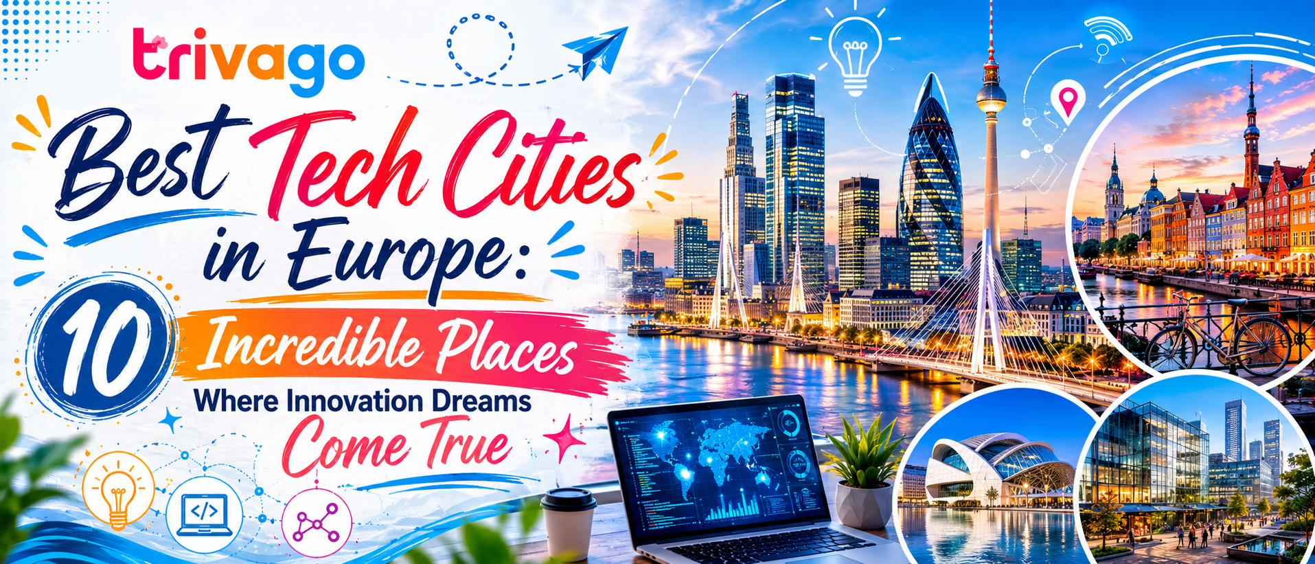 Best Tech Cities in Europe: 10 Incredible Places Where Innovation Dreams Come True