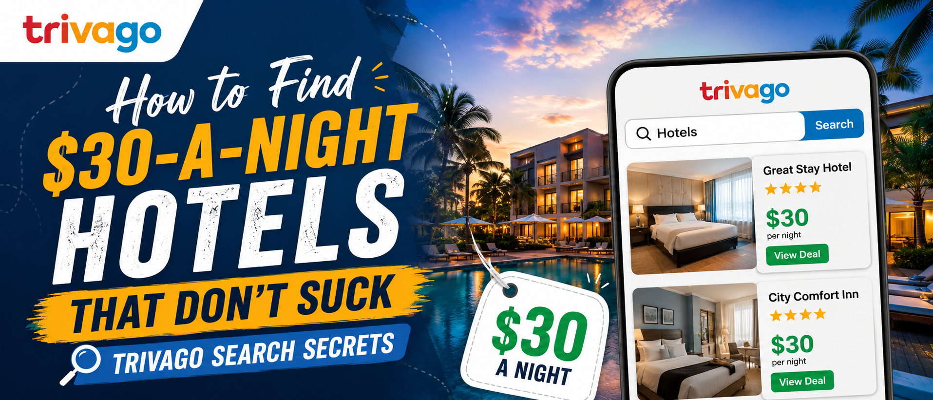 How to Find $30-a-Night Hotels That Don't Suck, Trivago Search Secrets