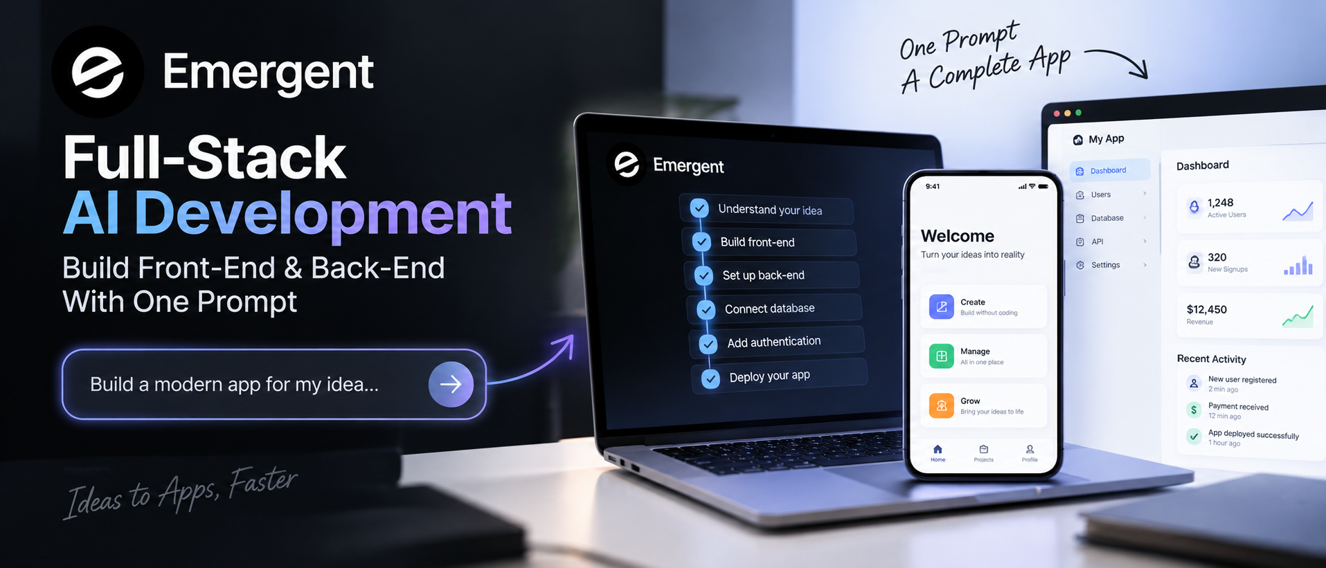 Full-Stack AI Development Explained: Build Front-End & Back-End With One Prompt