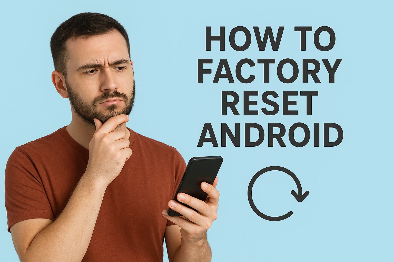 How to factory reset Android with buttons?